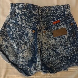 Wrangler Women's Blue Denim Shorts